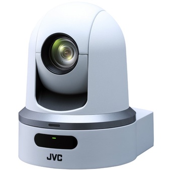 JVC KY-PZ100WE Robotic PTZ network video production camera (white)