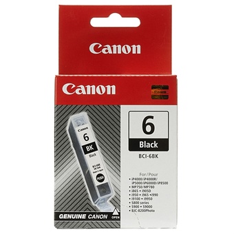 Canon BCI-6BK Black Ink Cartridge