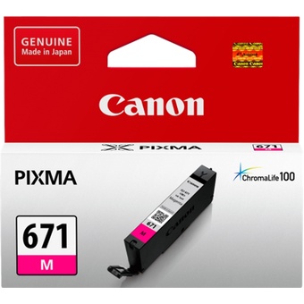 Canon CLI-671 ChromaLife100 Magenta Ink Cartridge