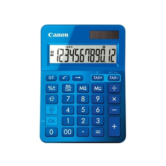 Canon Blue Desktop Tax Calculator
