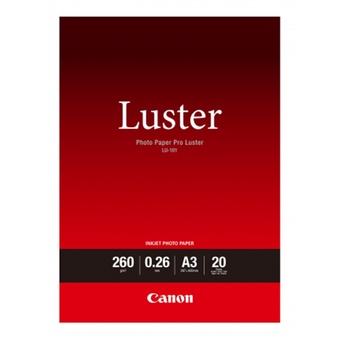 Canon LU-101 A3 Photo Paper Pro Luster (20 Sheets)