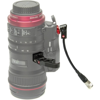 Zacuto Lens Support for Canon 18-80 with Right Angle 6" Cable