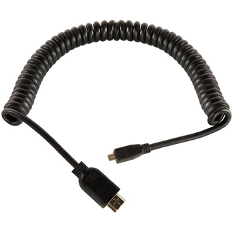 SHAPE MICRO4K Coiled HDMI to Micro-HDMI Cable (24'')