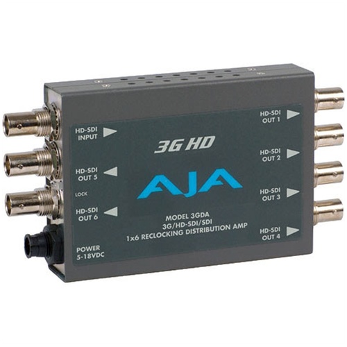 AJA 3GDA Reclocking Distribution Amplifier