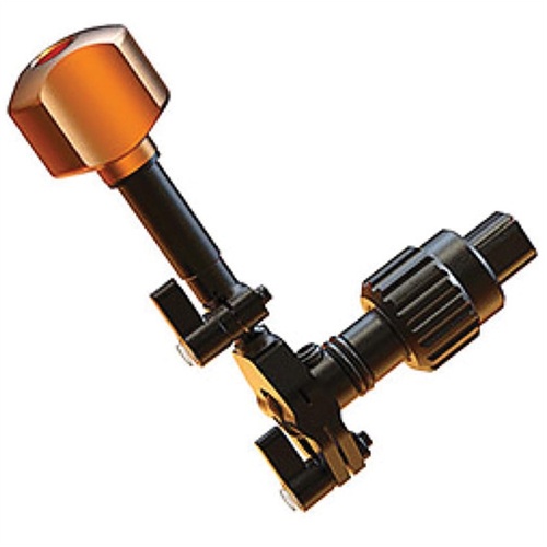 Bright Tangerine 4D Speed Crank with Zero Backlash Coupling