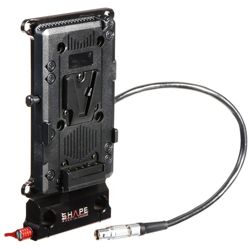 SHAPE Cheeseplate V-Mount with 15mm Rod Bloc for Canon C300 Mark II