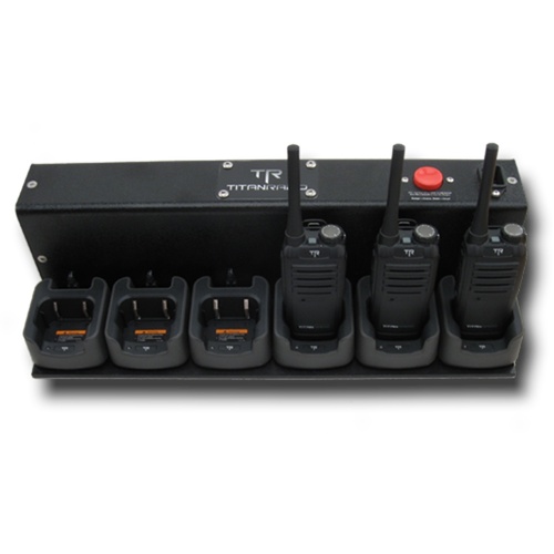 Titan Radio TR46MUC Six Unit Rapid Rate Charger for TR400