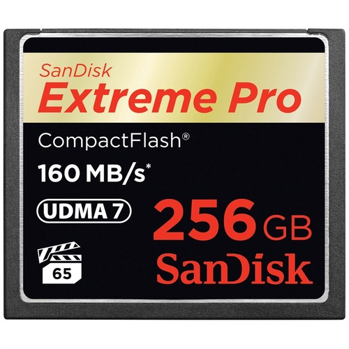SanDisk 256GB Extreme Pro CompactFlash Memory Card