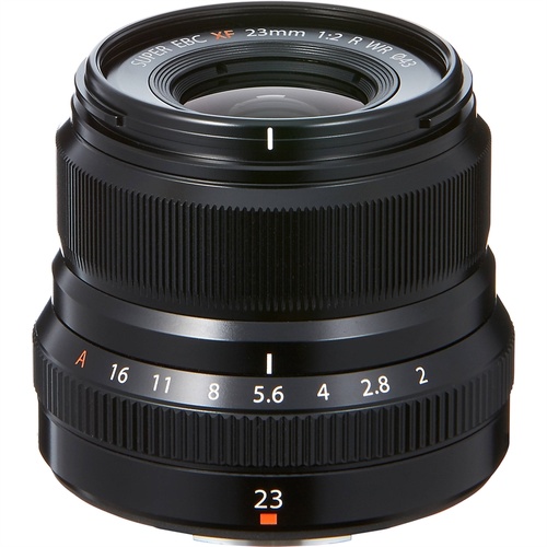 Fujifilm XF 23mm f/2 R WR Lens (Black)