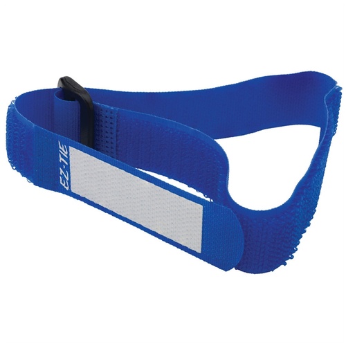 Kupo EZ241 EZ-TIE 2 x 41cm Deluxe Cable Ties (10-Pack, Blue)