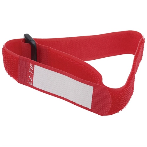 Kupo EZ241 EZ-TIE 2 x 41cm Deluxe Cable Ties (10-Pack, Red)