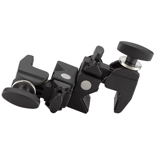 Kupo KCP-720B Double Convi Clamp (Black Finish)