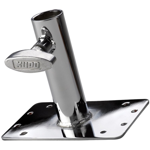 Kupo KS-048 Junior 3"(7.62cm) Wall Plate, Junior 1-1/8" Receiver