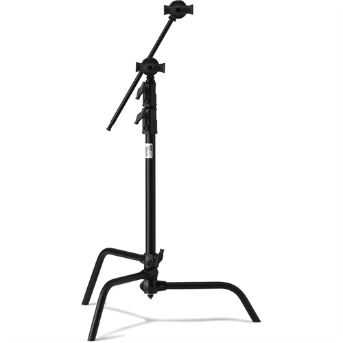 Kupo CS-20MKB Master C-Stand with 20" Riser and Sliding Leg Kit (2m, Black)