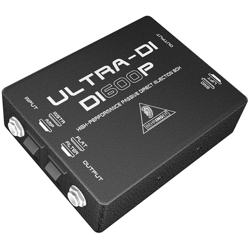 Behringer DI600P Ultra-DI Passive Direct Injection Box for Instrument and Amplifier Output