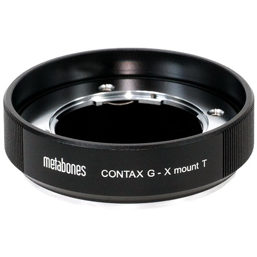 Metabones Contax G Lens to Fujifilm X-Mount Camera T Adapter (Black)