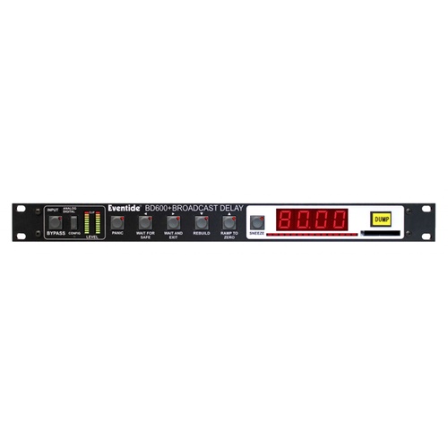 Eventide BD600E+ Broadcast Audio Delay with Extended Remote- Digital and Analog Audio, RS-232