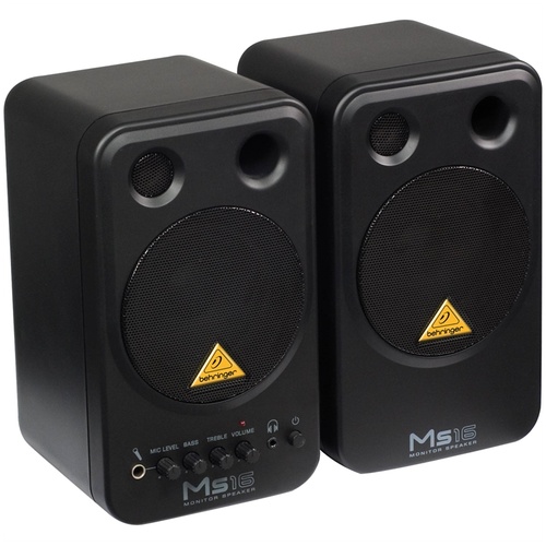 Behringer Monitor Speakers MS16 (Pair)