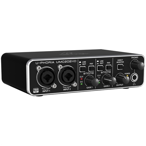 Behringer U-PHORIA UMC202HD - USB 2.0 Audio Interface