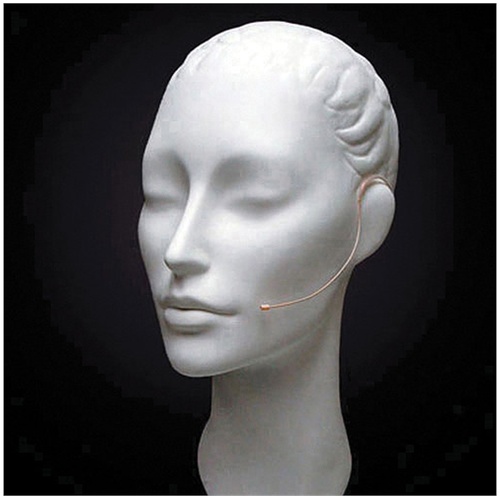 Countryman E6 Flex Omnidirectional Earset Microphone (Beige)