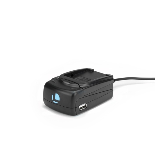 Luminos Universal Compact Fast Charger with Adapter Plate for Fuji NP-W126