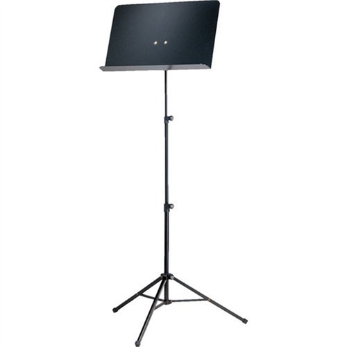 K&M 10068 Aluminum Sheet Music Stand (Black)