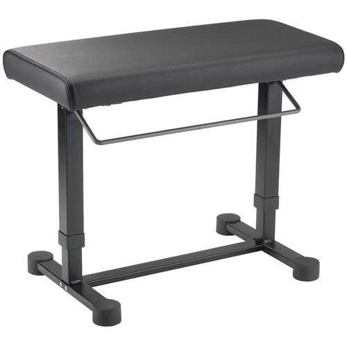 K&M 14080 Uplift Piano Bench (Imitation Leather, Black)