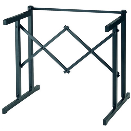 K&M 18880 Table Style Height Adjustable Keyboard Stand (Black)