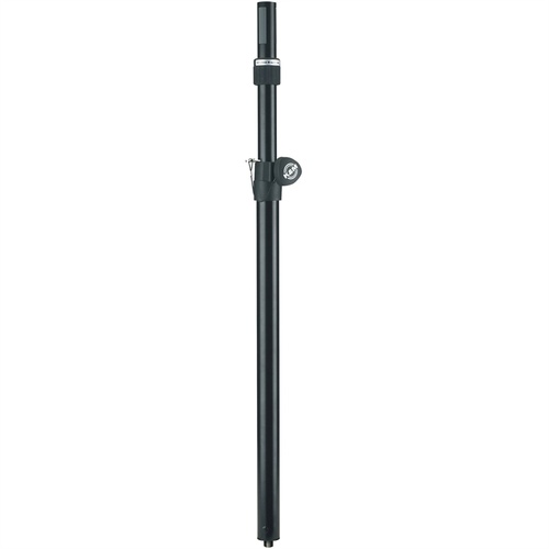 K&M 21367 Adjustable Threaded Satellite Speaker Pole Rod (Black)