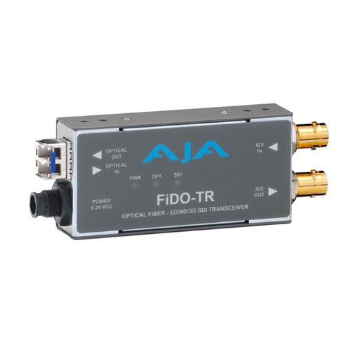 AJA FiDO-TR SD/HD/3G SDI / Optical Fibre Transceiver