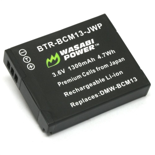 Wasabi Power Battery for Panasonic DMW-BCM13