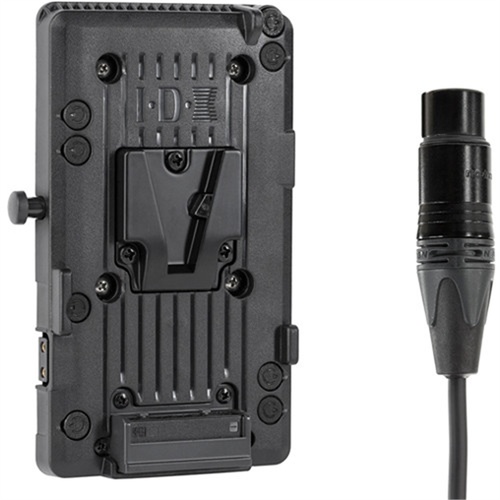 Wooden Camera V-Mount Plate with XLR Connector