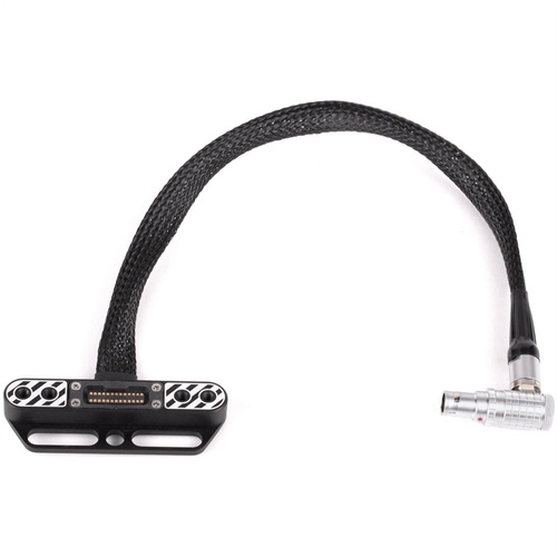 Wooden Camera RED Male LEMO to Female Pogo DSMC2 LCD/EVF Cable (12"/0.3m)