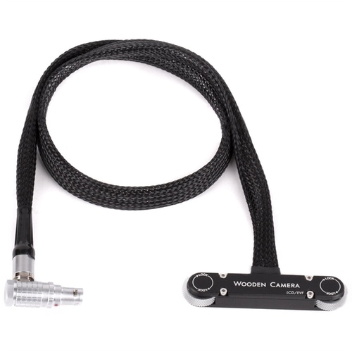 Wooden Camera RED Male Pogo to Male LEMO DSMC2 LCD/EVF Cable (24"/0.6m)