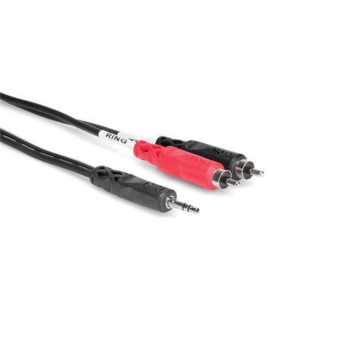 Hosa CMR-210 Mini to RCA Breakout Cable 10ft