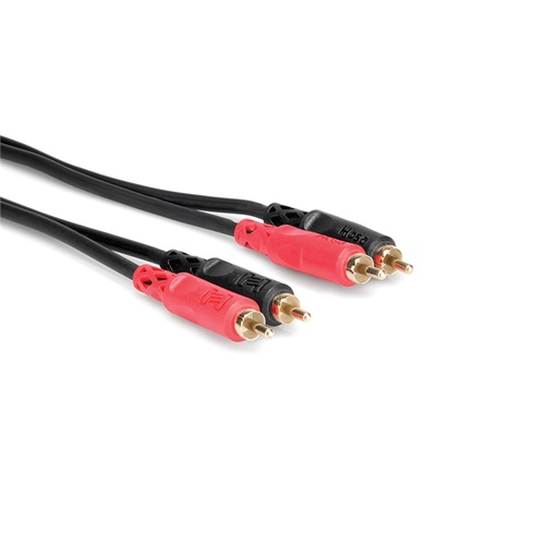 Hosa CRA-201AU RCA Cable 1m (gold)