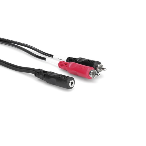 Hosa CFR-210 RCA to Mini Breakout Cable 10ft