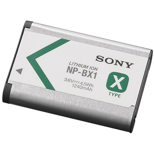 Sony NP-BX1 Rechargeable Lithium-Ion Battery Pack (3.6V, 1240mAh)
