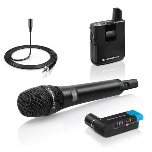 Sennheiser AVX Camera-Mountable Digital Wireless Handheld and Lavalier Set