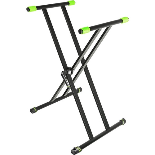 Gravity GKSX2 Double X-Form Keyboard Stand (Black)