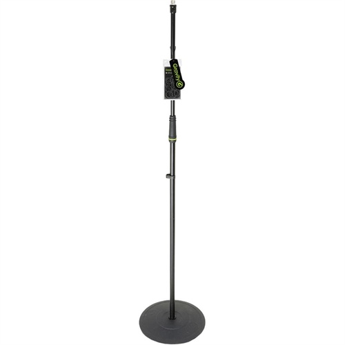 Gravity GMS23 Microphone Stand with Round Base (Black)