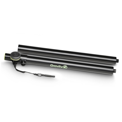 Gravity GSP2332TPB Two-Part Speaker Distance Pole