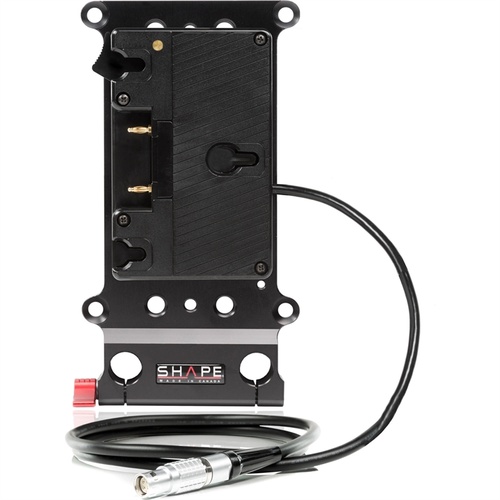 SHAPE Cheese Plate and Gold Mount Battery Plate for RED Camera