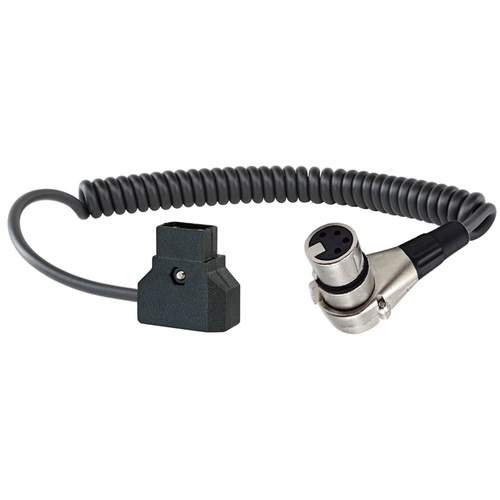 SHAPE D-Tap to 4-Pin XLR Coiled Cable