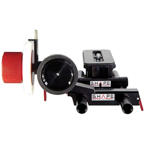 SHAPE Follow Focus Friction and Gear Click + Riser Rail Kit