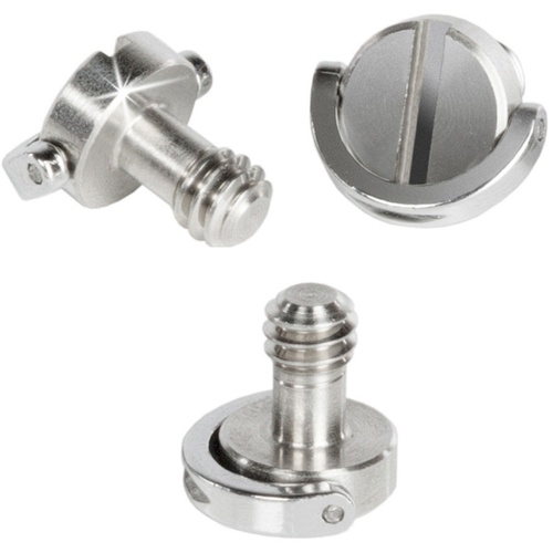 SHAPE 1/4"-20 D-Ring Camera  Baseplate Screws  (3-Pack)