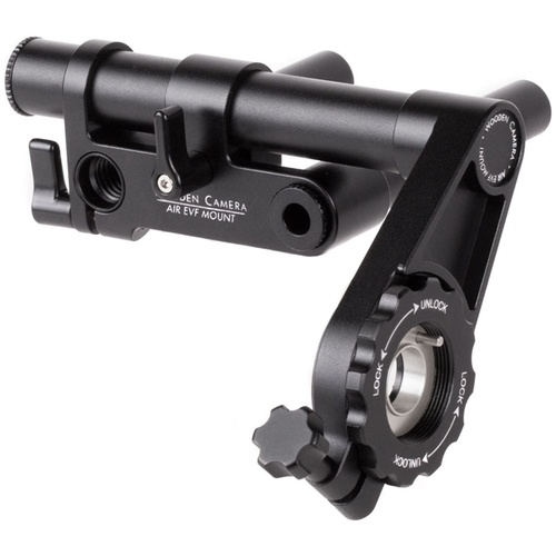 Wooden Camera AIR EVF Mount with Friction Knuckle & 15mm Rods for RED DSMC2 EVF