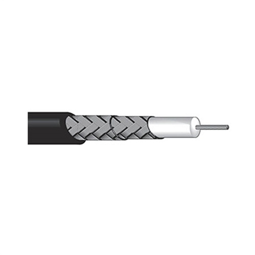 Canare L-4.5CHWS Extra Flexible RG6 18AWG Stranded HD-SDI Coax - Black 100m