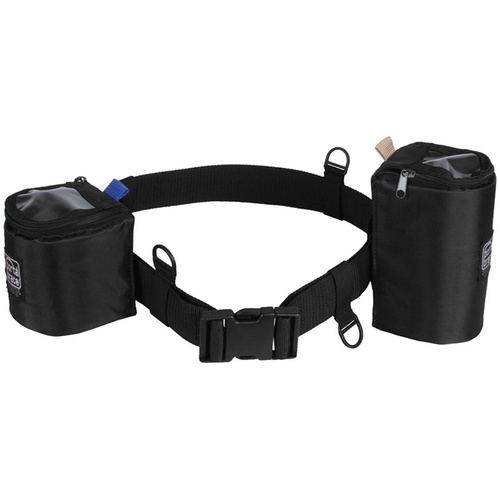 PortaBrace Waist Belt with 2 Lens Cups (Black)