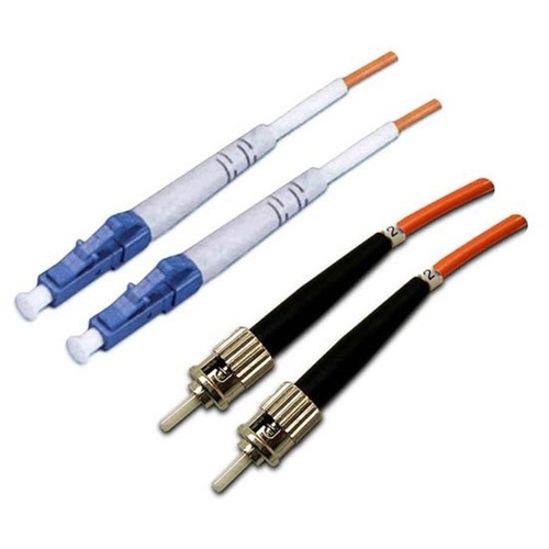 DYNAMIX 62.5u LC/ST OM1 Fibre Lead (Duplex, Multi-Mode, 2m)